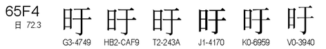 U+65F4